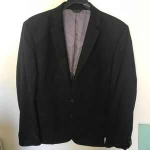 Marc Martin MEN pure wool Suit jacket black 48 T/L